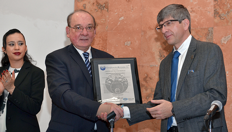 Los doctores Carlos Agustín Escalante Sandoval y William Lee Alardín